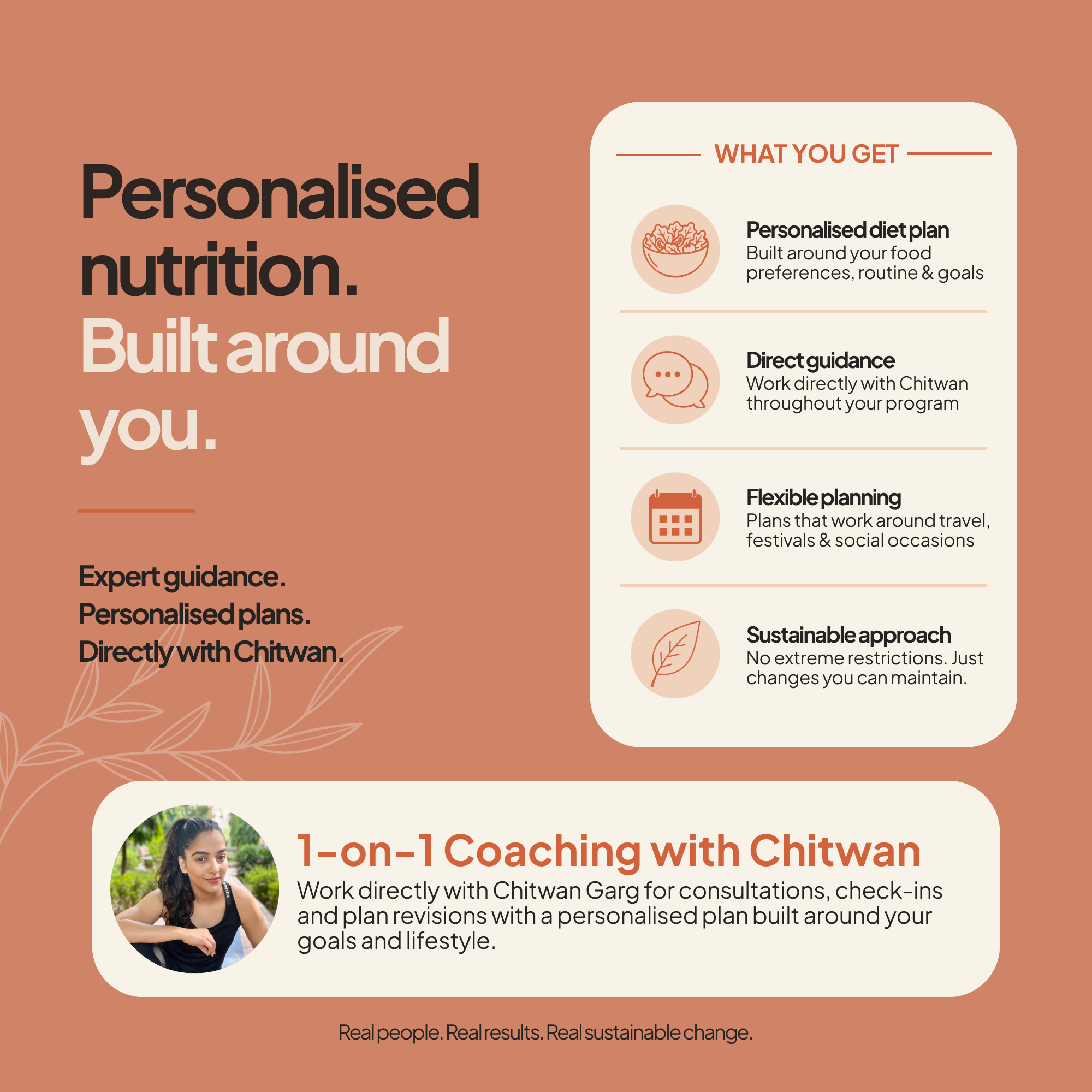 1-on-1 Coaching with Chitwan